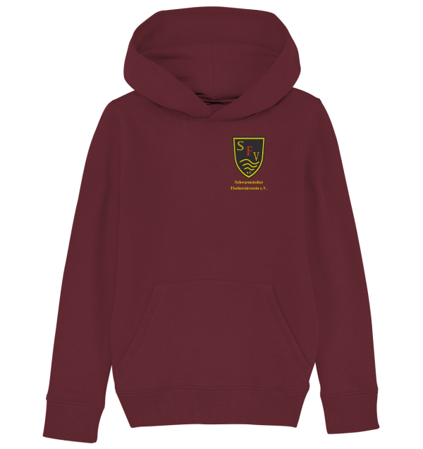 SFV - Kids Organic Hoodie (Stick) – Bild 2