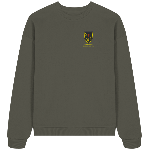 SFV - Organic Oversize Sweatshirt (Stick) – Bild 3